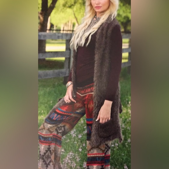 Sacred Threads Jackets & Blazers - NWT. M/L. Sacred Threads Bohemian Vest CL/GR02